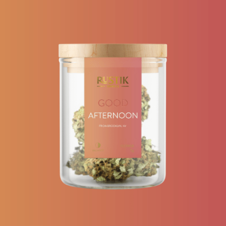 Good Afternoon 5g Flower Jar Rustik Smokes